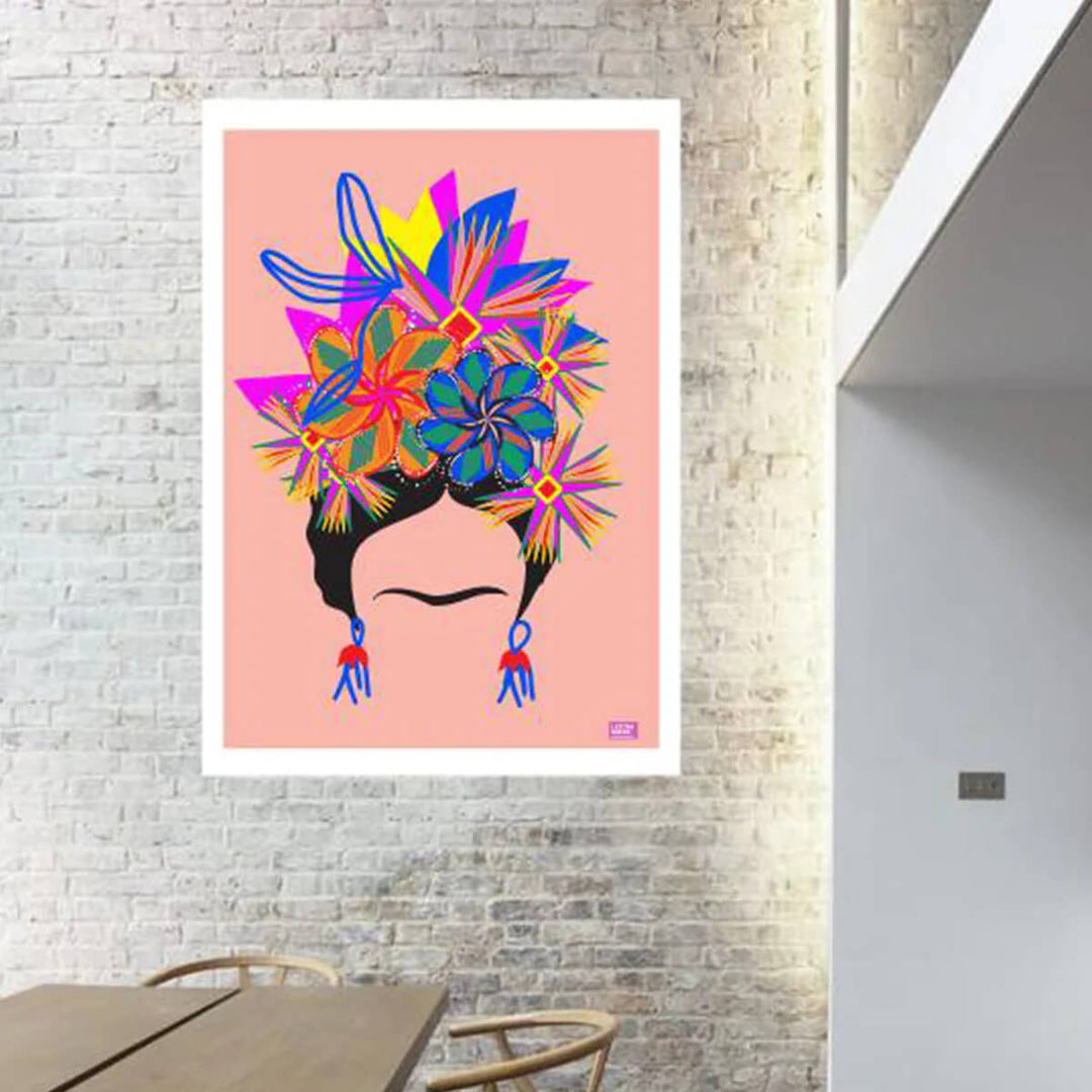 Artwork by Australian Artist Letitia Green Kip and Boo Cancun Print