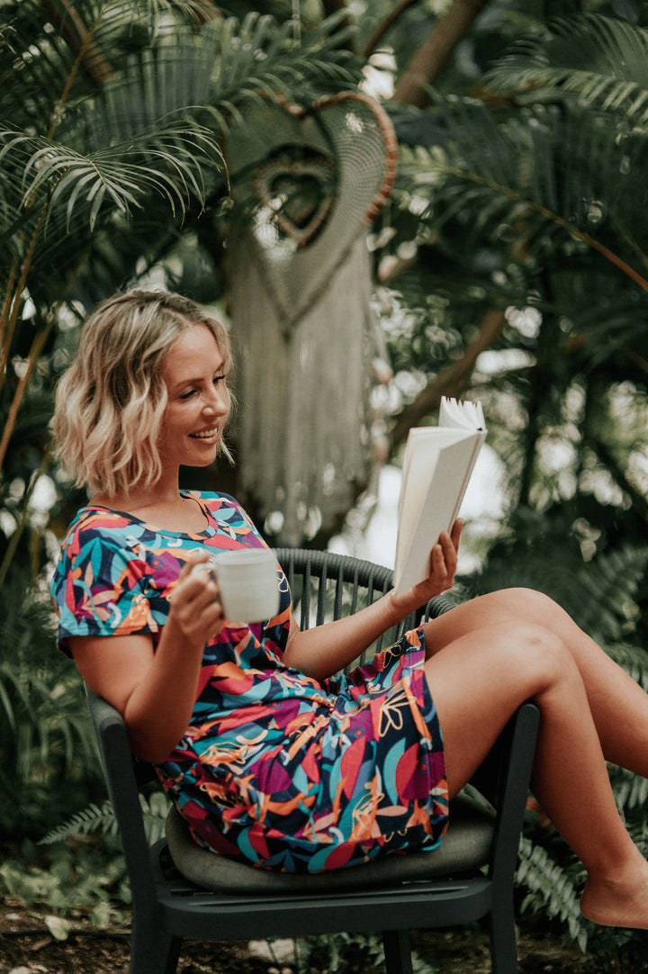 Bamboo nightie for brunch on holidays comfy soft  liight