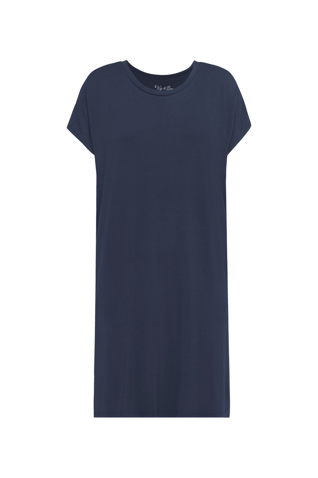 Womens sleepwear nightie soft bamboo navy seminyak australian designed