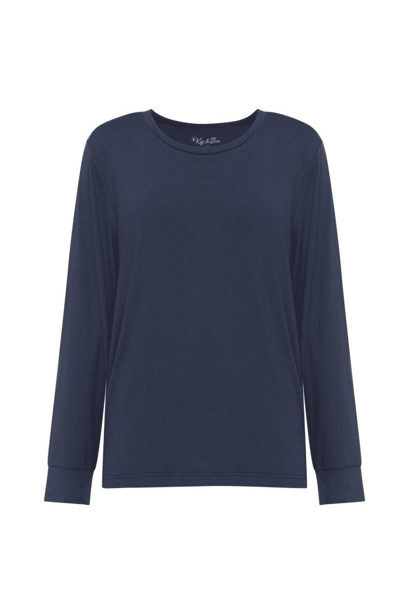 Bamboo Pyjamas Long Sleeve Top - Kip and Boo